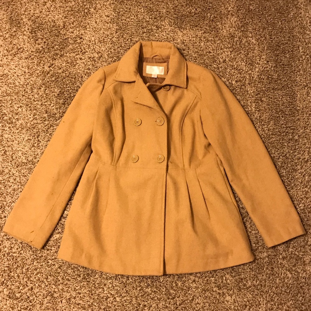 Tan Peacoat